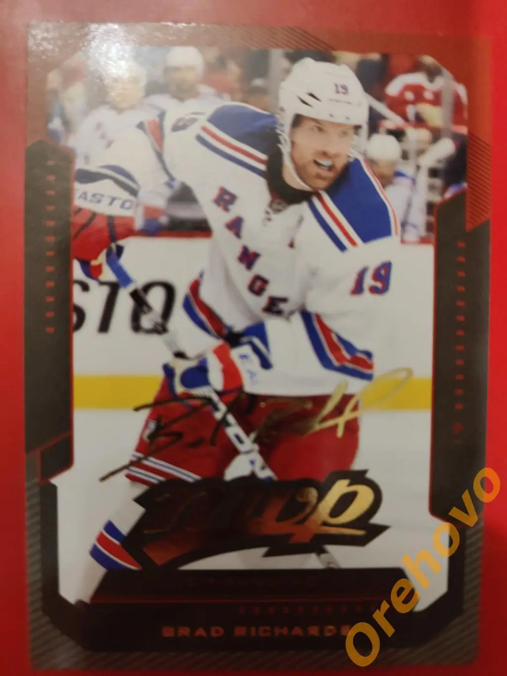 BRAD RICHARDS No 30 Рейнджерс 2012-2013 UPPER DECK