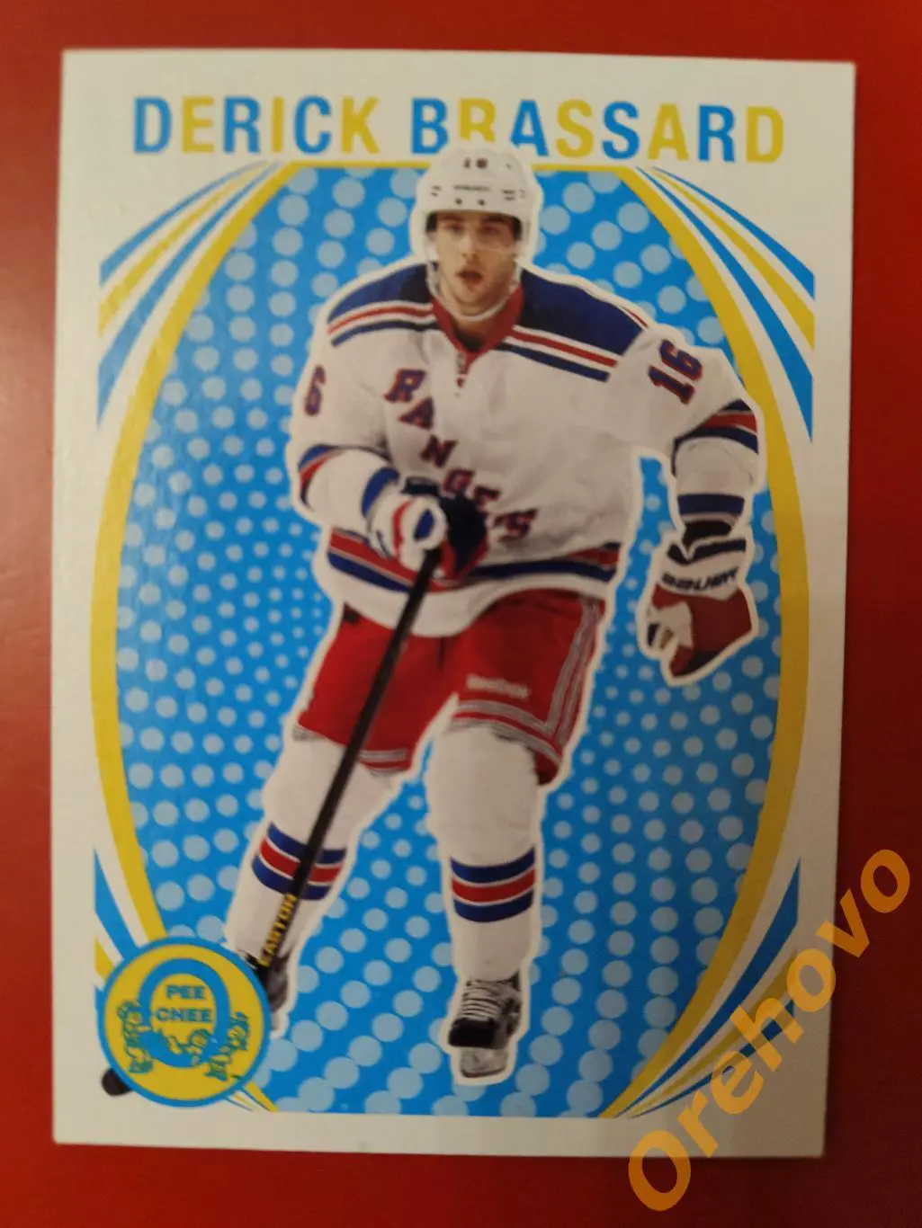 DEREK BRASSARD No 20 Рейнджерс 2013-2014 O-PEE-CHEE