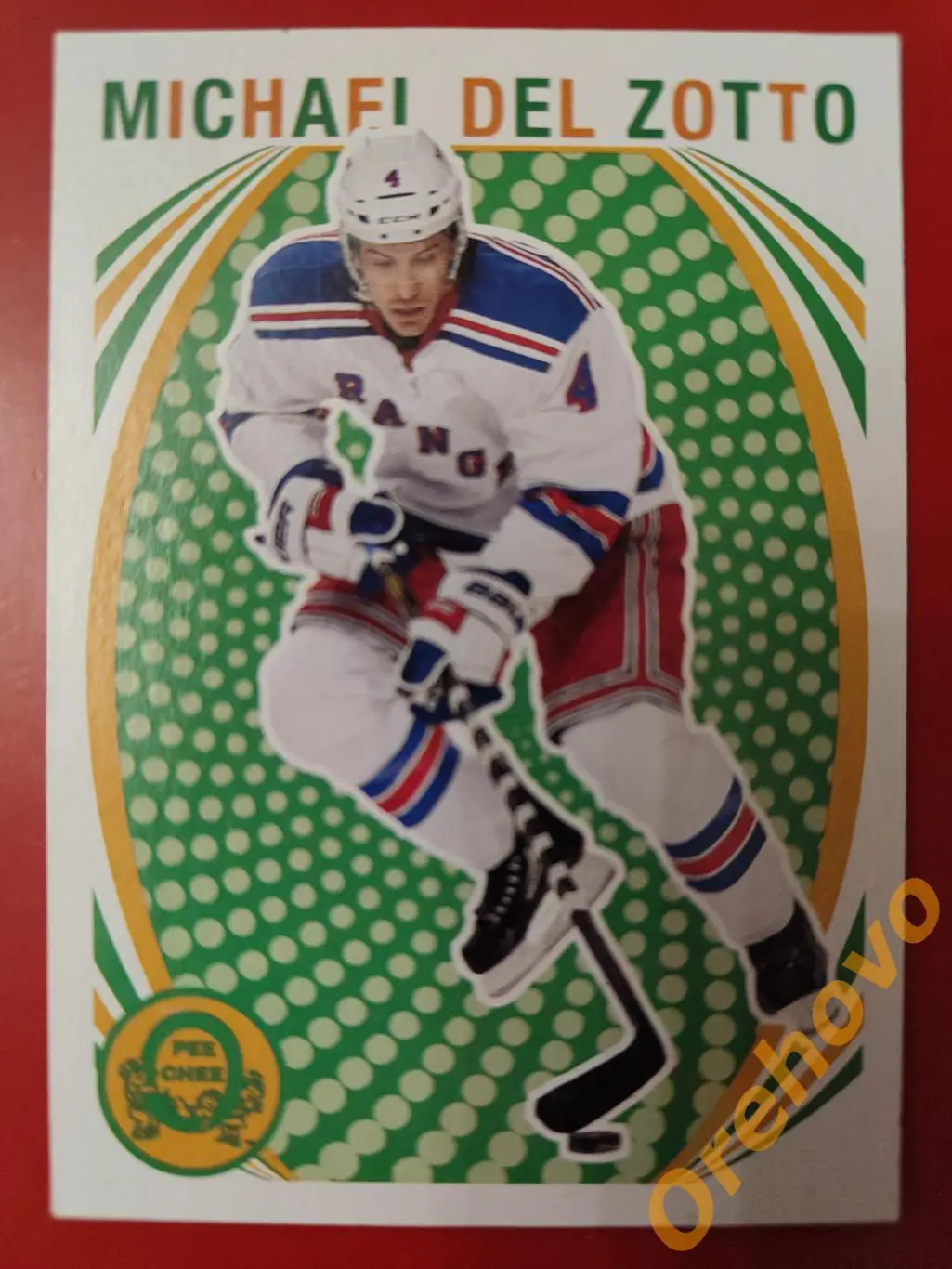 MICHAEL DEL ZOTTO No 231 Рейнджерс 2013-2014 O-PEE-CHEE