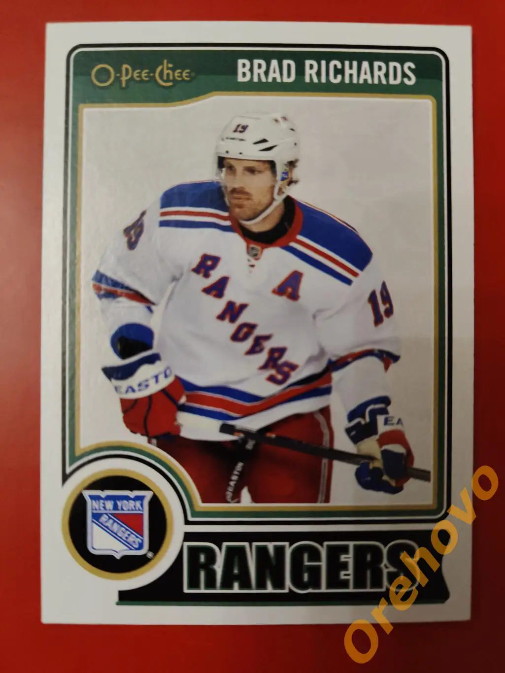 BRAD RICHARDS No 318 Рейнджерс 2014-2015 O-PEE-CHEE