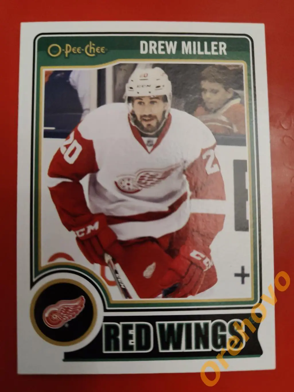 DREW MILLER No 383 Детройт 2014-2015 O-PEE-CHEE