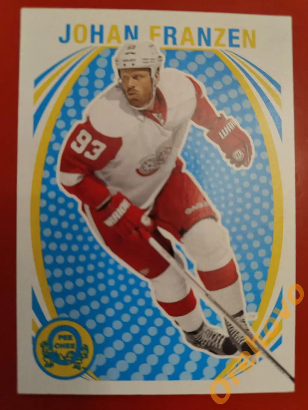 JOHAN FRANZEN No 10 Детройт 2013-2014 O-PEE-CHEE