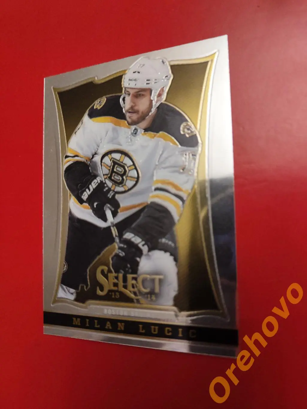 MILAN LUCIC No 24 Бостон 2013-14 Panini