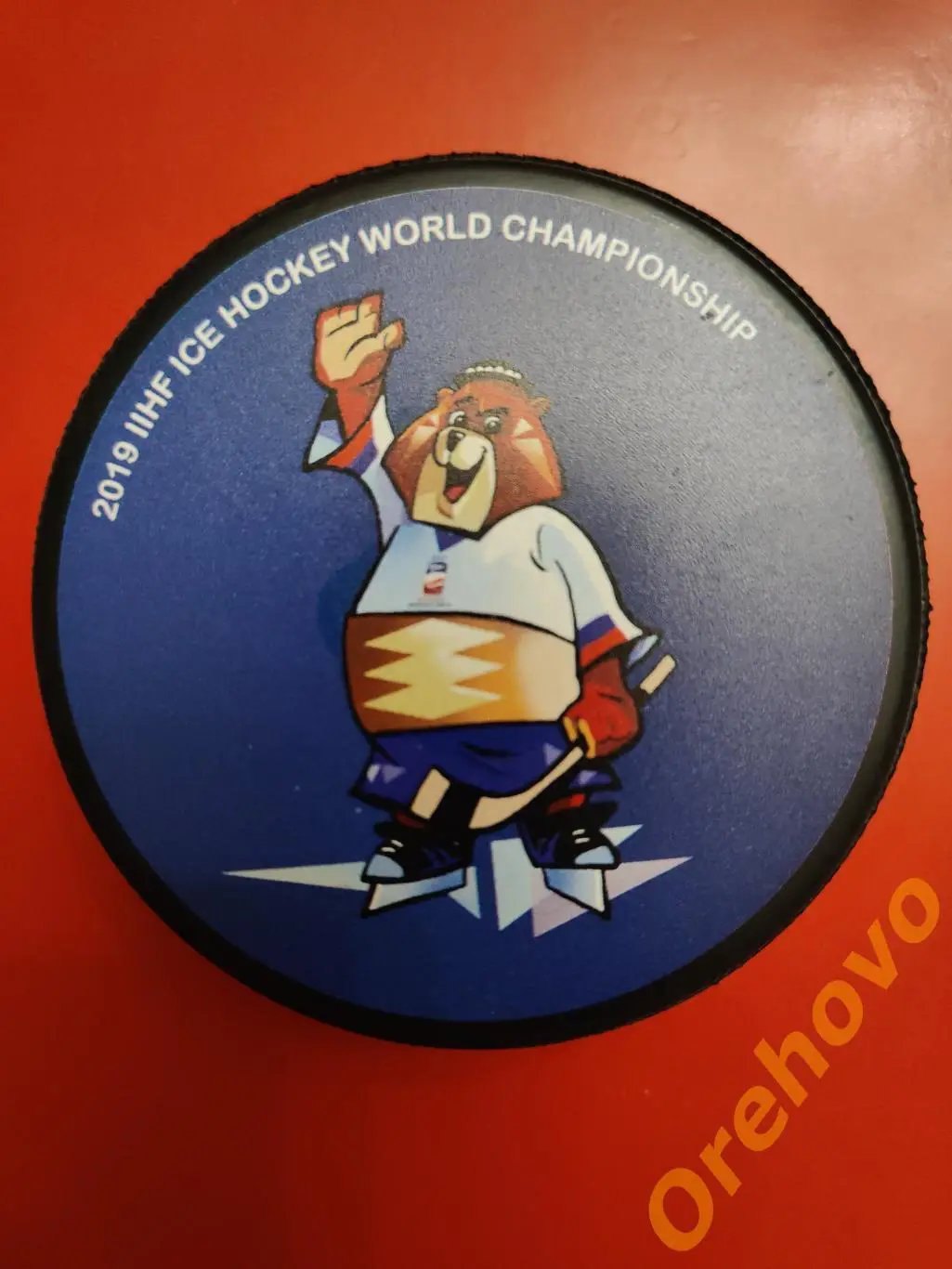 Шайба ЧМ по хоккею 2019 Словакия сувенир