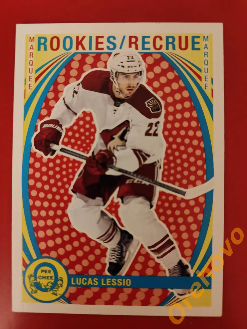 LUCAS LESSIO No 619 Аризона 2013-14 O-Pee-Chee