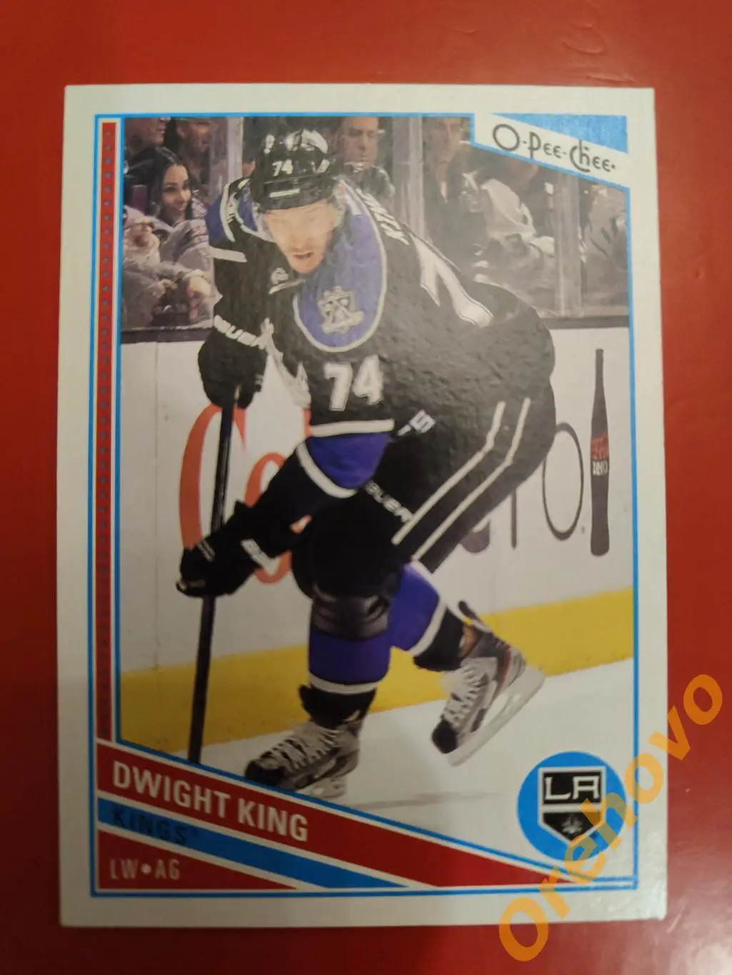 DWIGHT KING No 13 Лос-Анджелес 2013-14 O-Pee-Chee