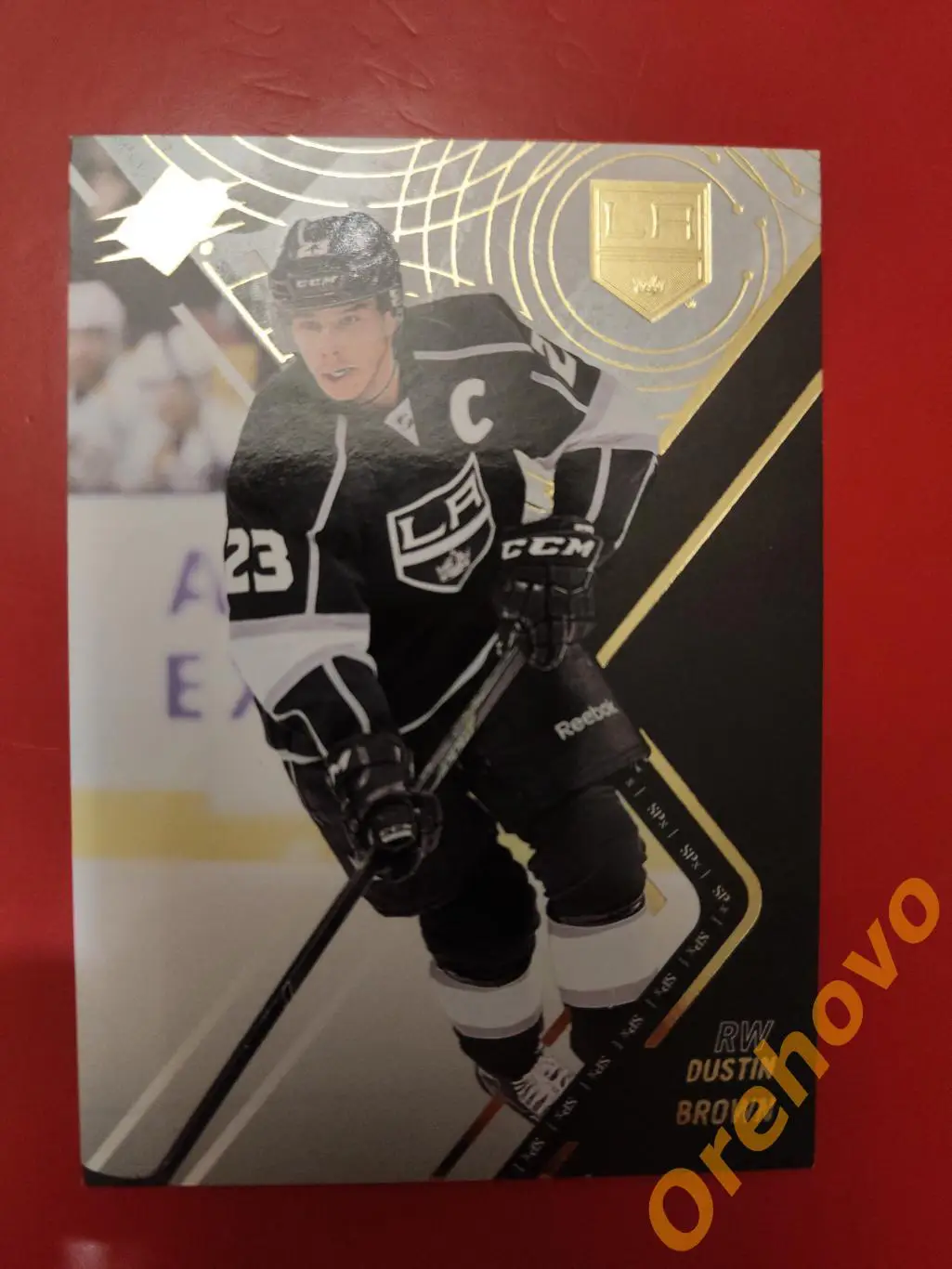 DUSTIN BROWN No 16 Лос-Анджелес 2015-16 upper deck