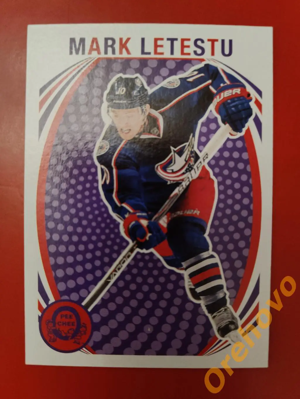 MARK LETESTU No 136 Коламбус 2013-14 O-Pee-Chee
