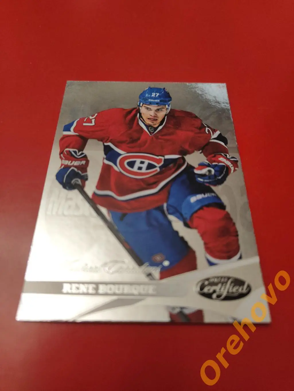 RENE BOURQUE No 27 Монреаль 2012-13 panini
