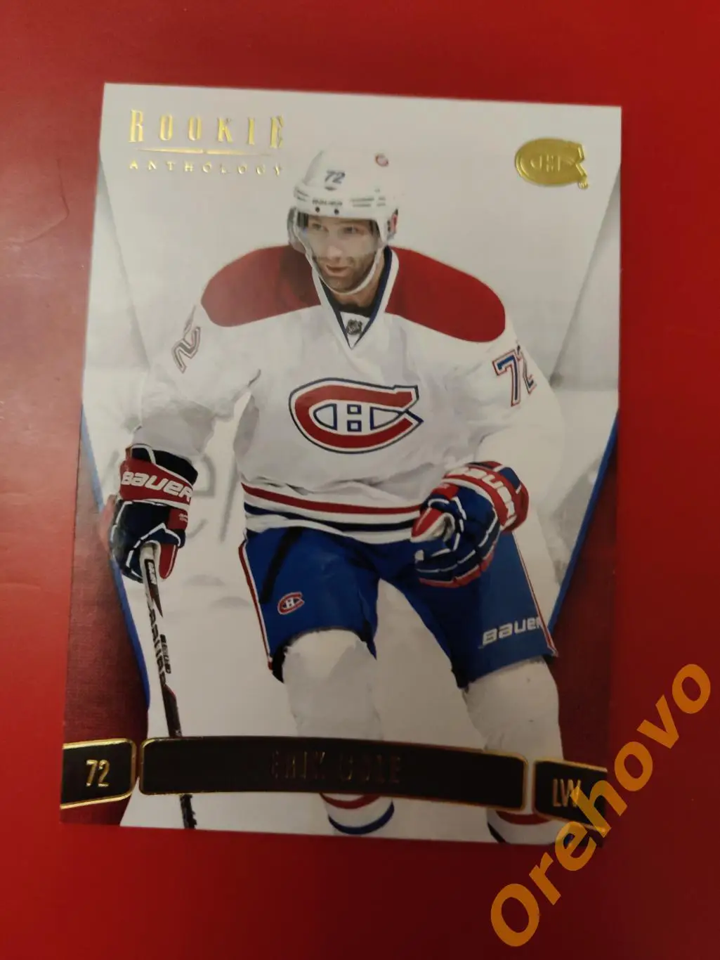 ERIK COLE No 72 Монреаль 2012 panini