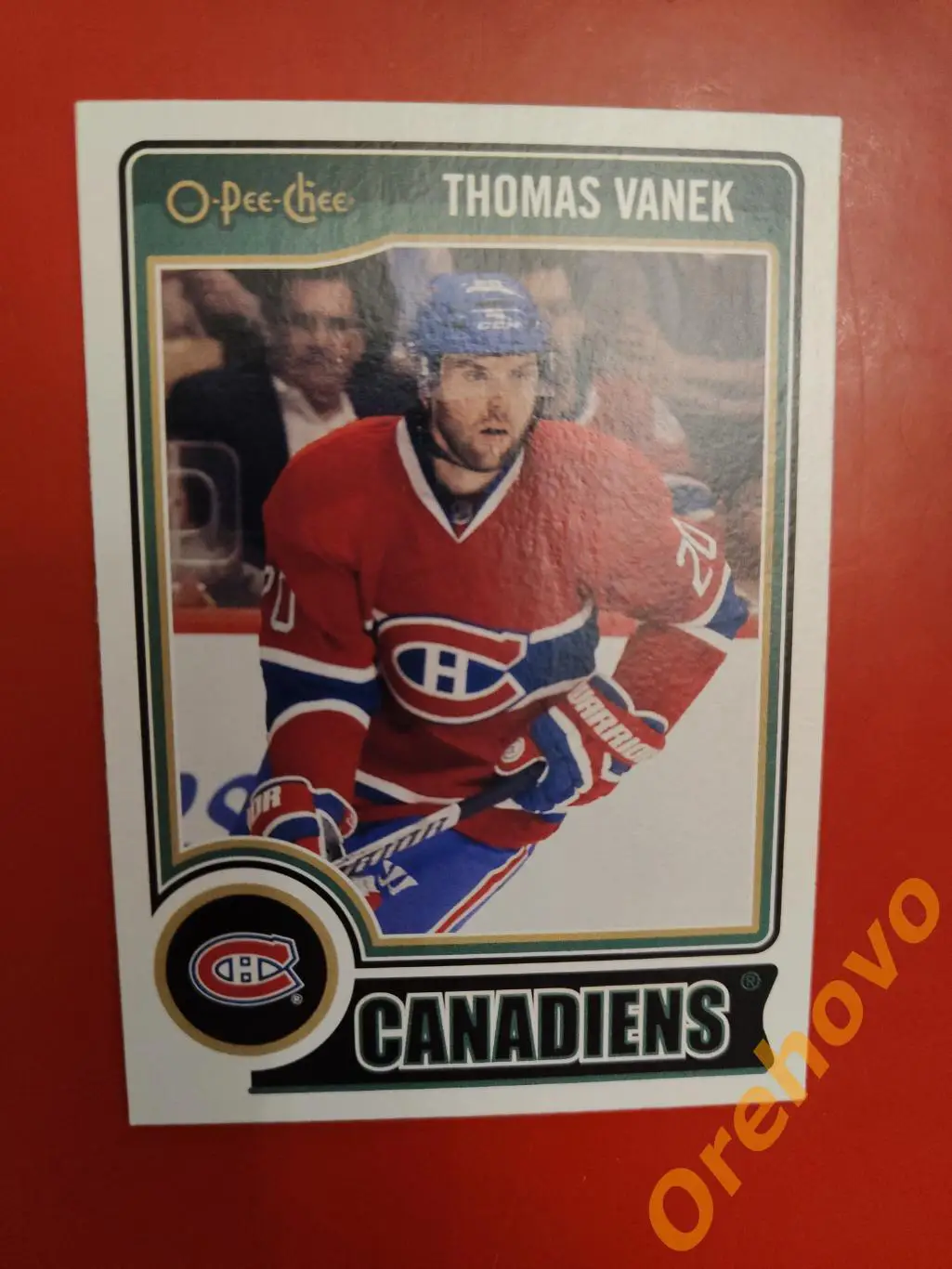 THOMAS VANEK No 322 Монреаль 2014-15 O-Pee-Chee