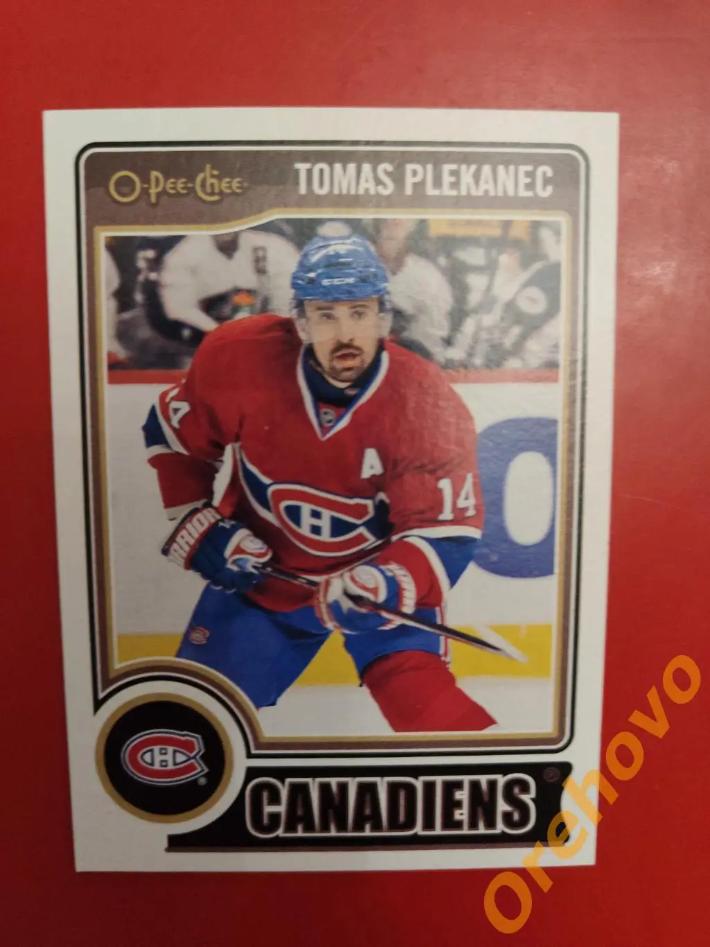 TOMAS PLEKANEC No 295 Монреаль 2014-15 O-Pee-Chee.