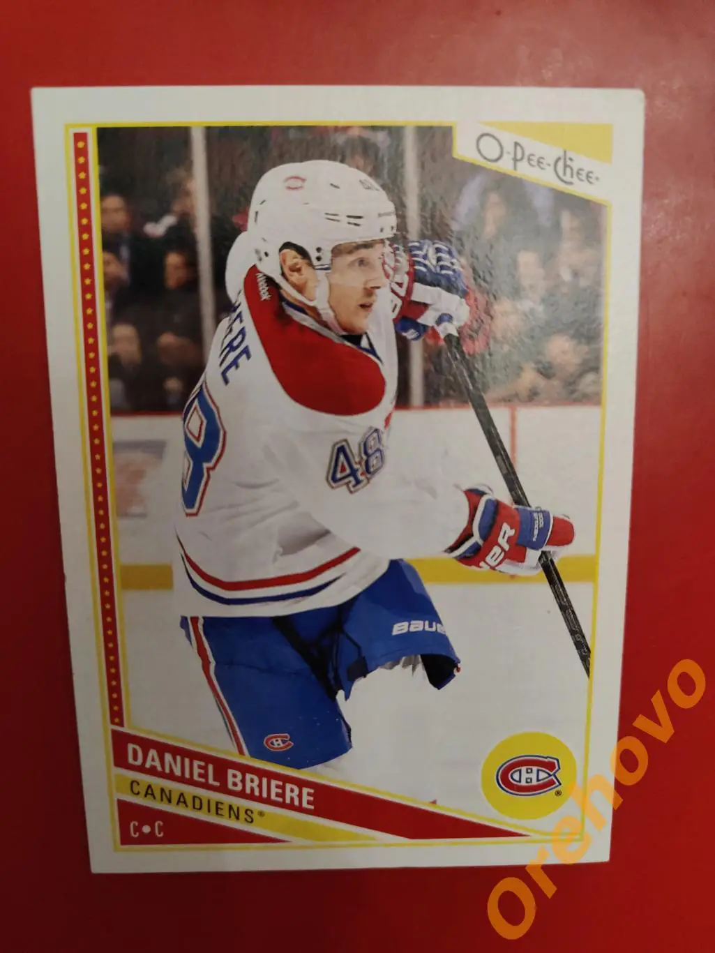 DANIEL BRIERE No 603 Монреаль 2013-14 O-Pee-Chee