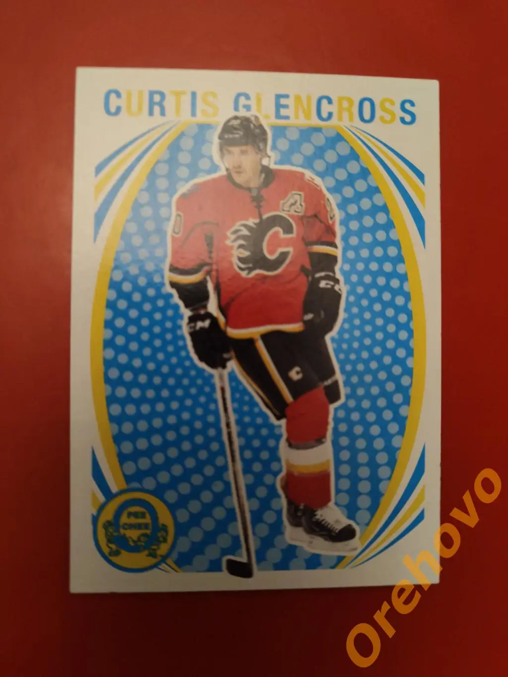CURTIS GLENCROSS No 40 Калгари 2013-14 O-Pee-Chee