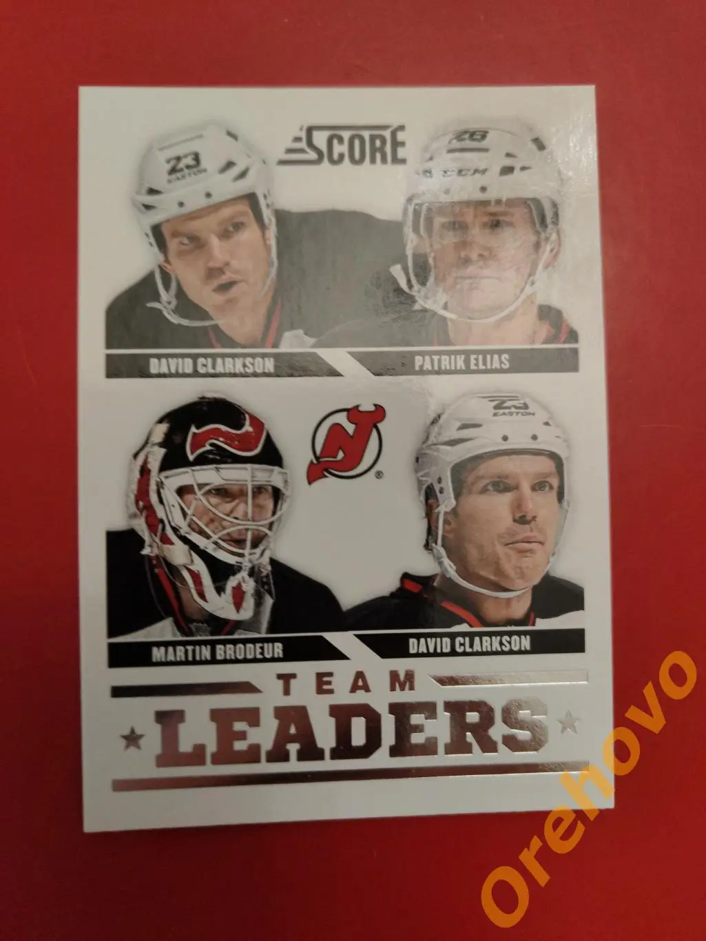 CLARKSON ELIAS BRODEUR CLARKSON No 567 Нью Джерси 2013-14 Score Panini