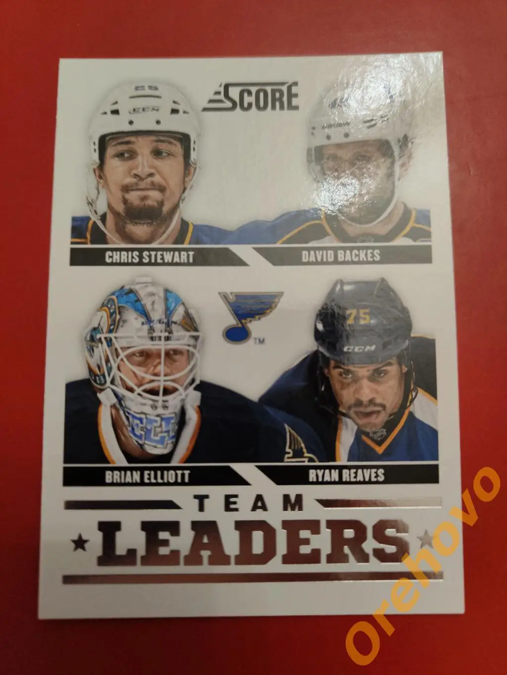 STEWART BACKED REAVES ELLIOTT No 575 Сент-Луис 2013-14 Score Panini