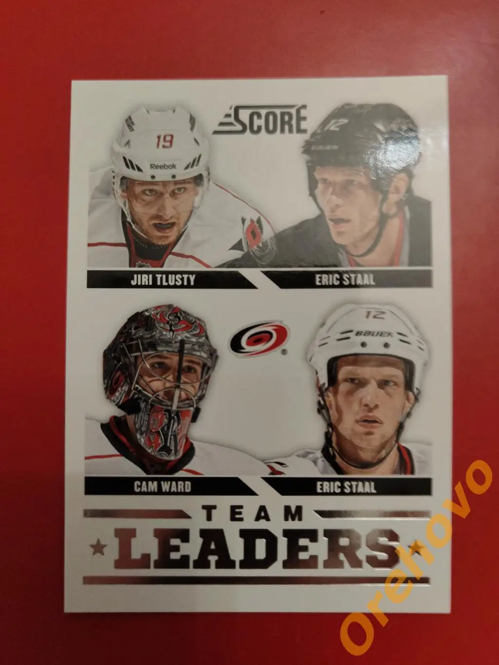 TLUSTY STAAL WARD No 555 Каролина 2013-14 Score Panini