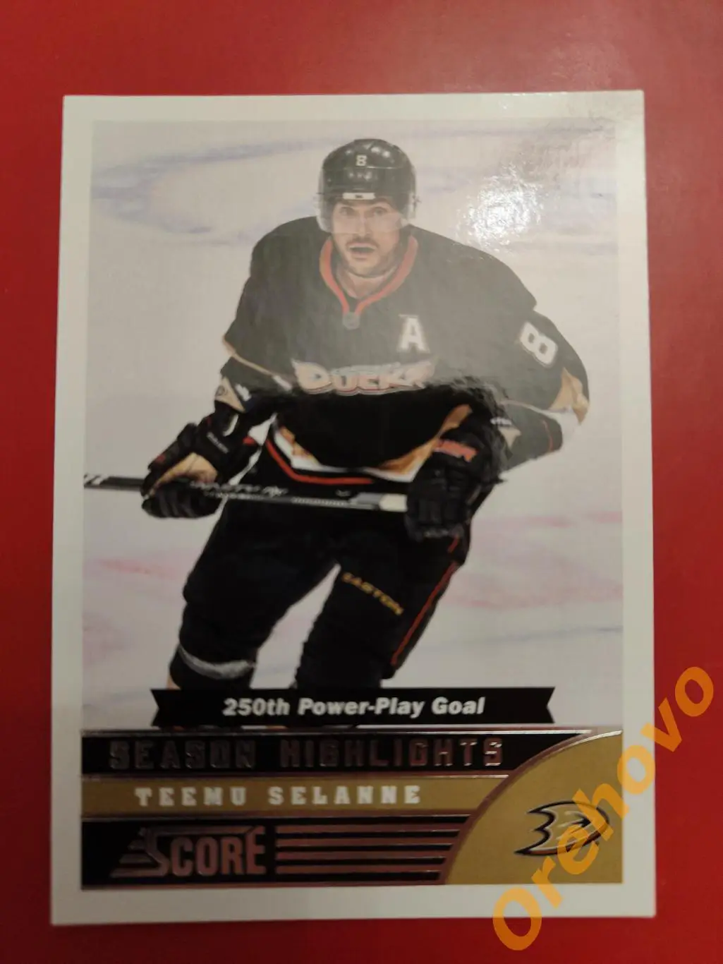 TEEMU SELANNE No 590 Анахайм 2013-14 Score Panini