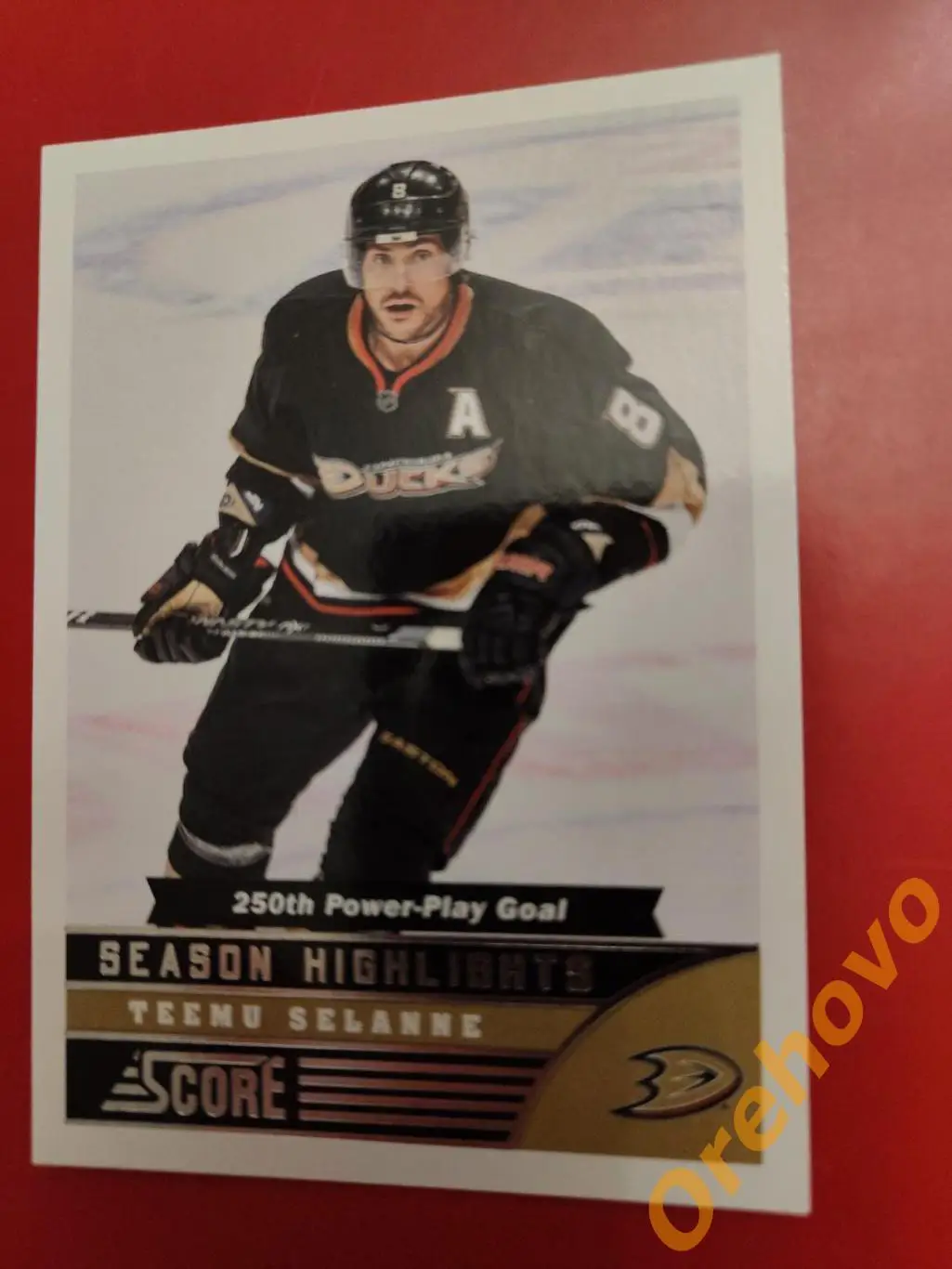 TEEMU SELANNE No 590 Анахайм 2013-14 Score Panini.
