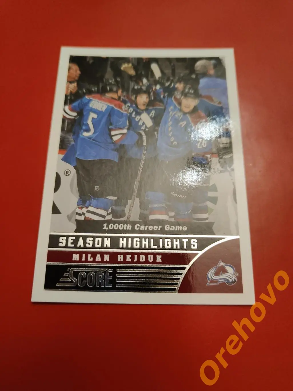 MILAN HEJDUK No 585 Колорадо 2013-14 Score Panini