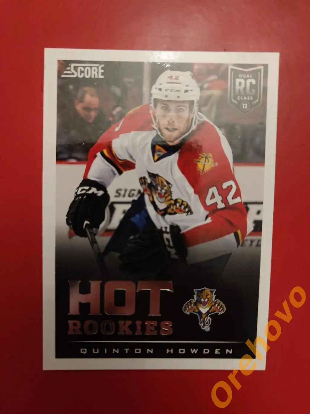 QUINTON HOWDEN новичок No 641 Флорида 2013-14 Score Panini