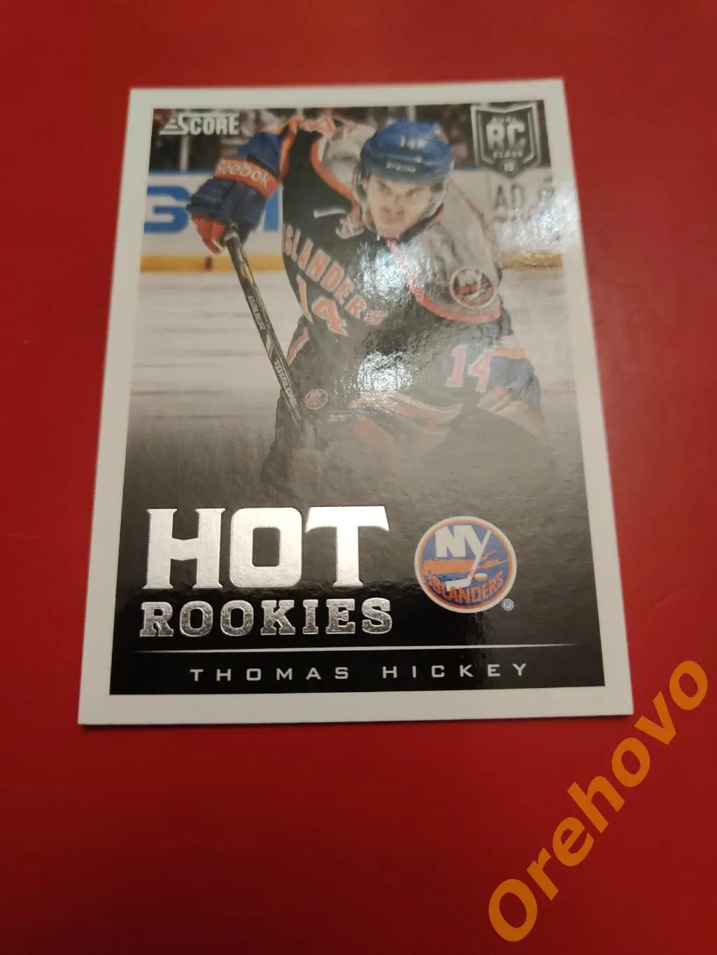 THOMAS HICKEY новичок No 632 Айлендерс 2013-14 Score Panini.