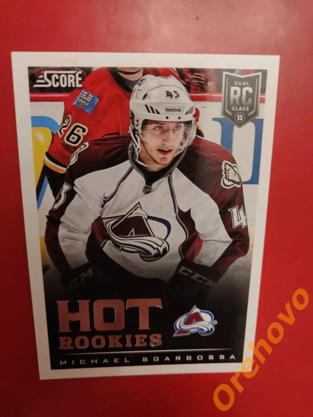 MICHAEL SGARBOSSA новичок No 616 Колорадо 2013-14 Score Panini.