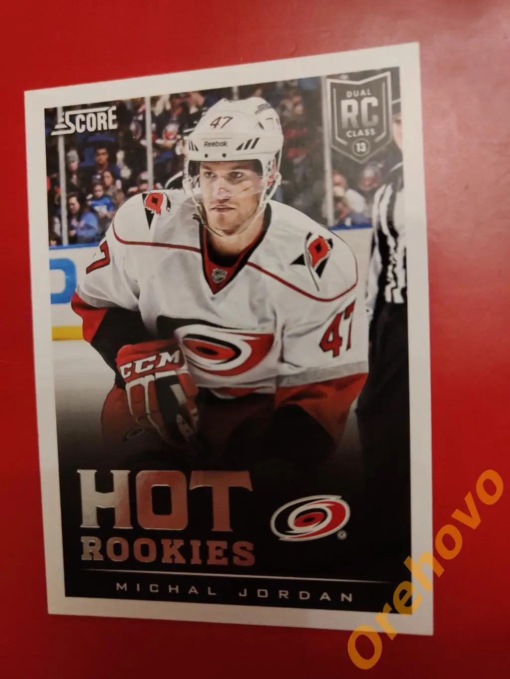 MICHAL JORDAN новичок No 600 Каролина 2013-14 Score Panini