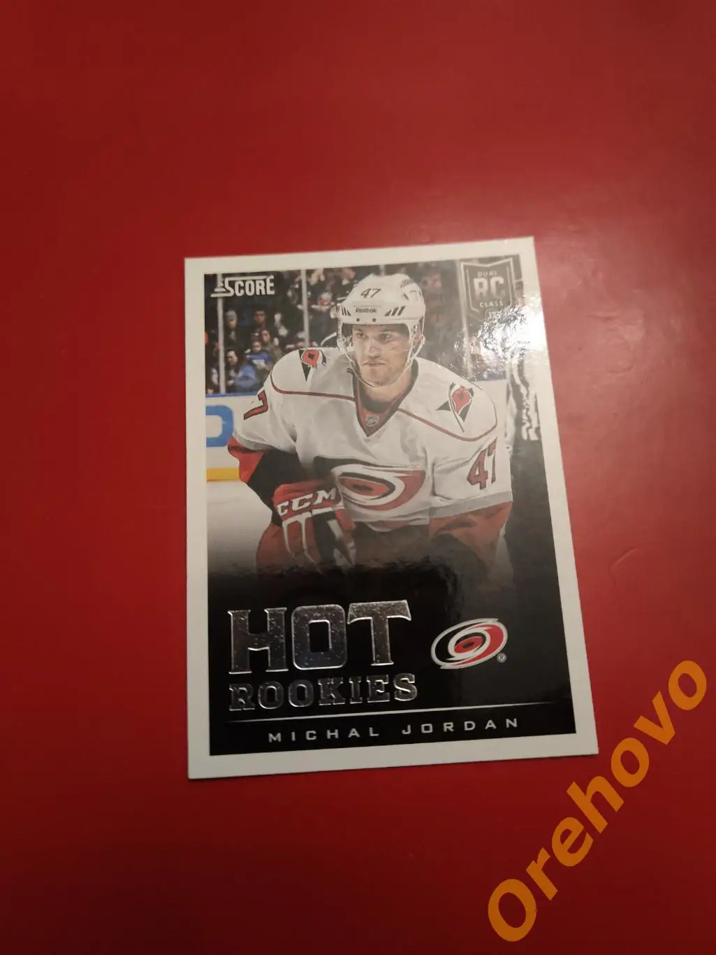 MICHAL JORDAN новичок No 600 Каролина 2013-14 Score Panini