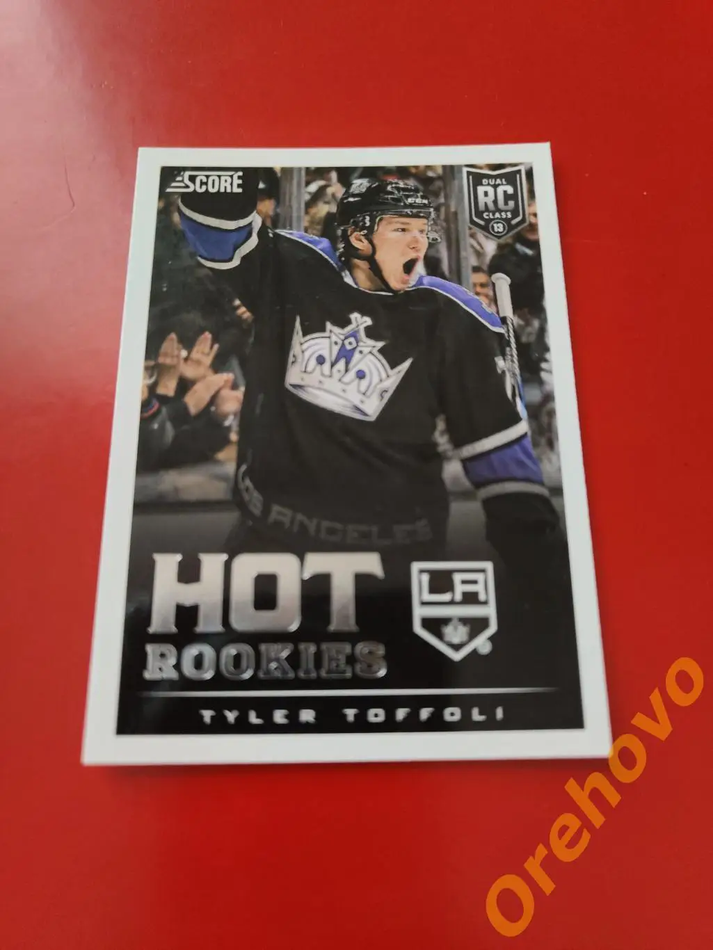 TYLER TOFFOLI новичок No 598 Лос-Анджелес 2013-14 Score Panini.