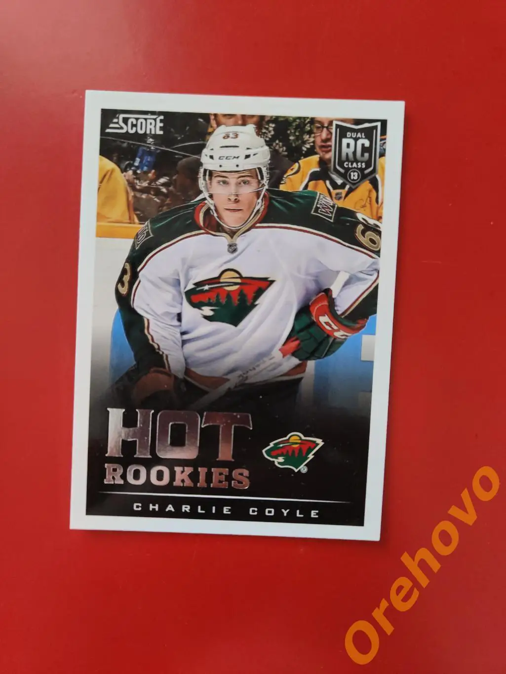 CHARLIE COYLE новичок No 609 Миннесота 2013-14 Score Panini.