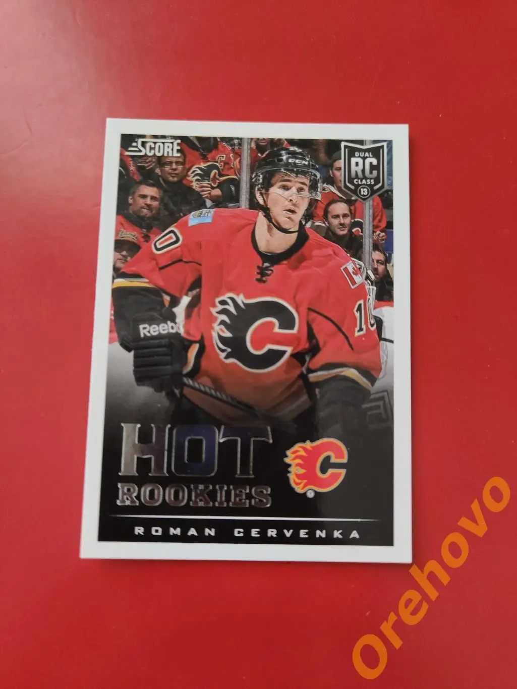 ROMAN CERVENKA новичок No 623 Калгари 2013-14 Score Panini.