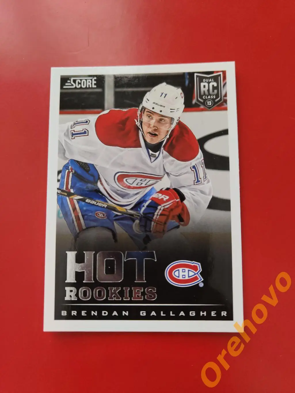 BRENDAN GALLAGHER новичок No 624 Монреаль 2013-14 Score Panini.