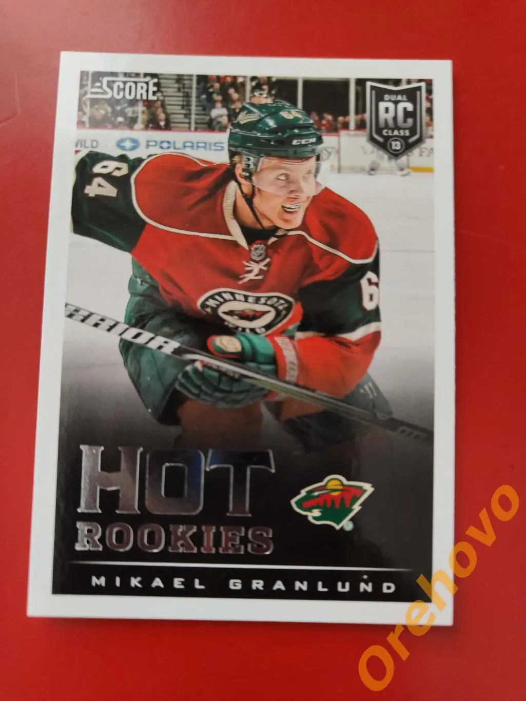 MIKAEL GRANLUND новичок No 649 Миннесота 2013-14 Score Panini.