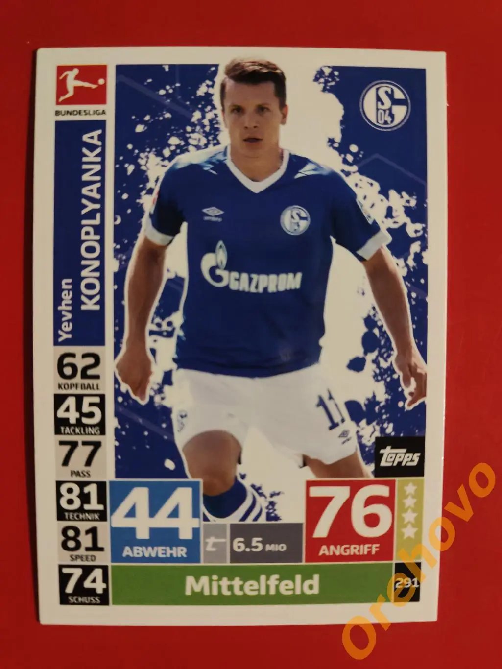 YEVHEN KONOPLYANKA/ Евгений Коноплянка/Шальке