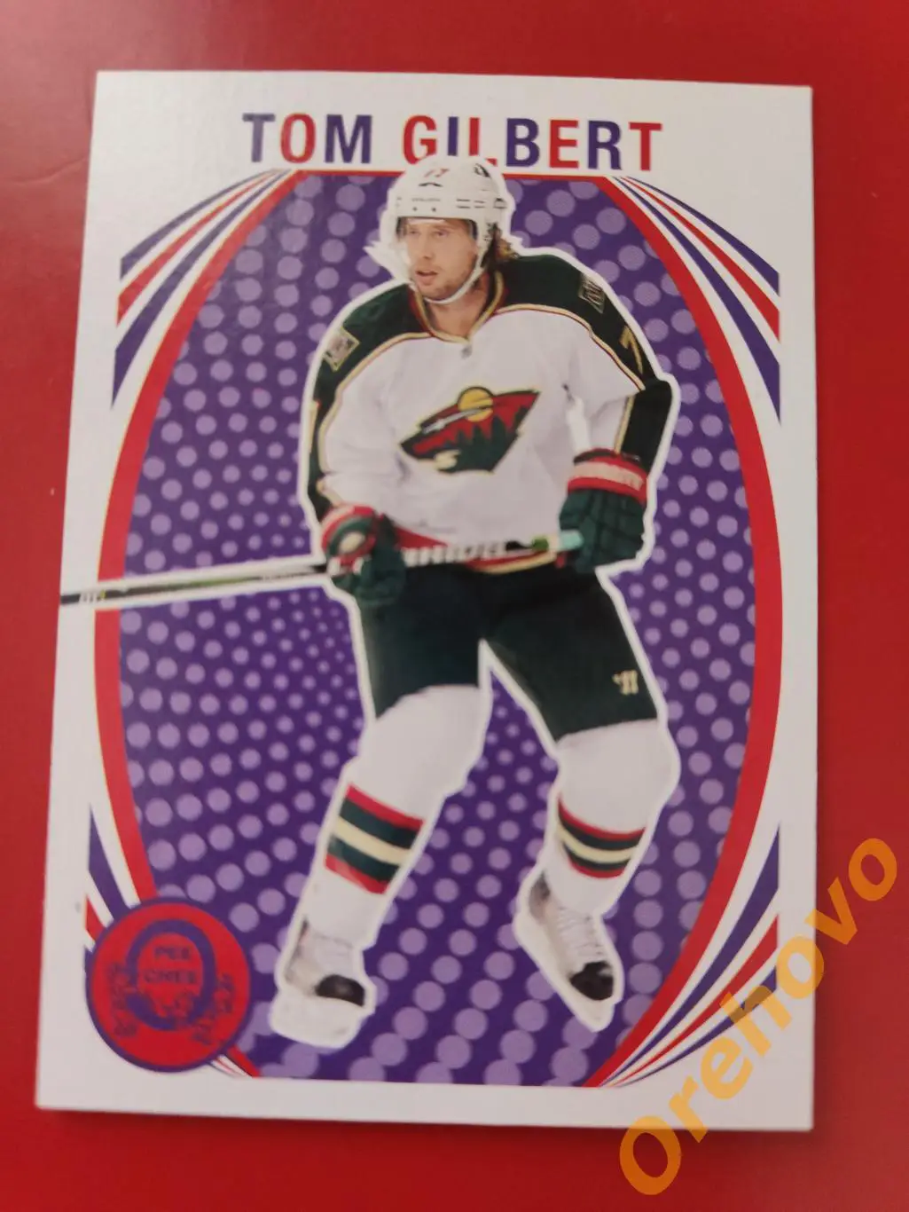 TOM GILBERT No 131 Миннесота 2013-14 O-Pee-Chee