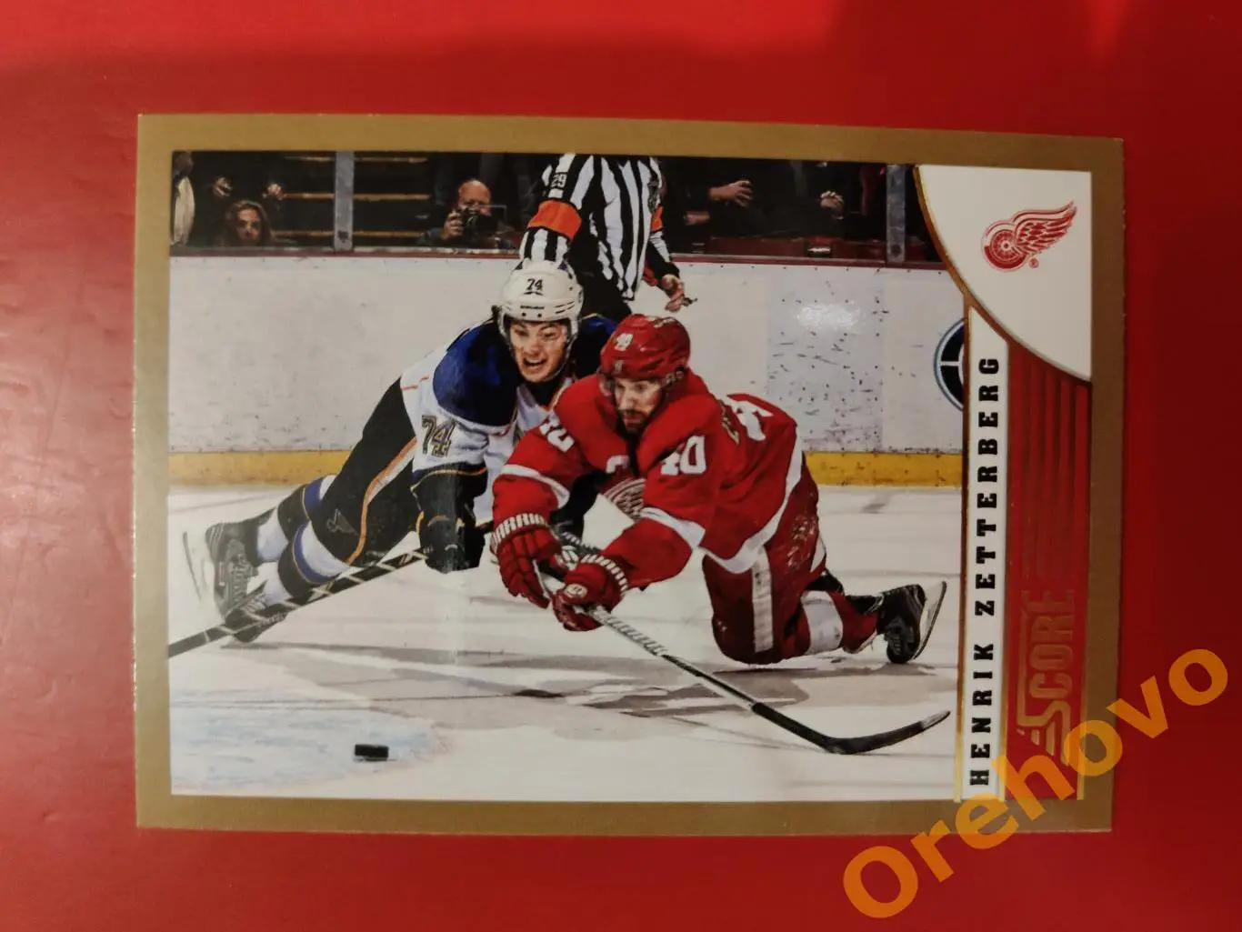 HENRIK ZETTERBERG No 164 Детройт panini score gold