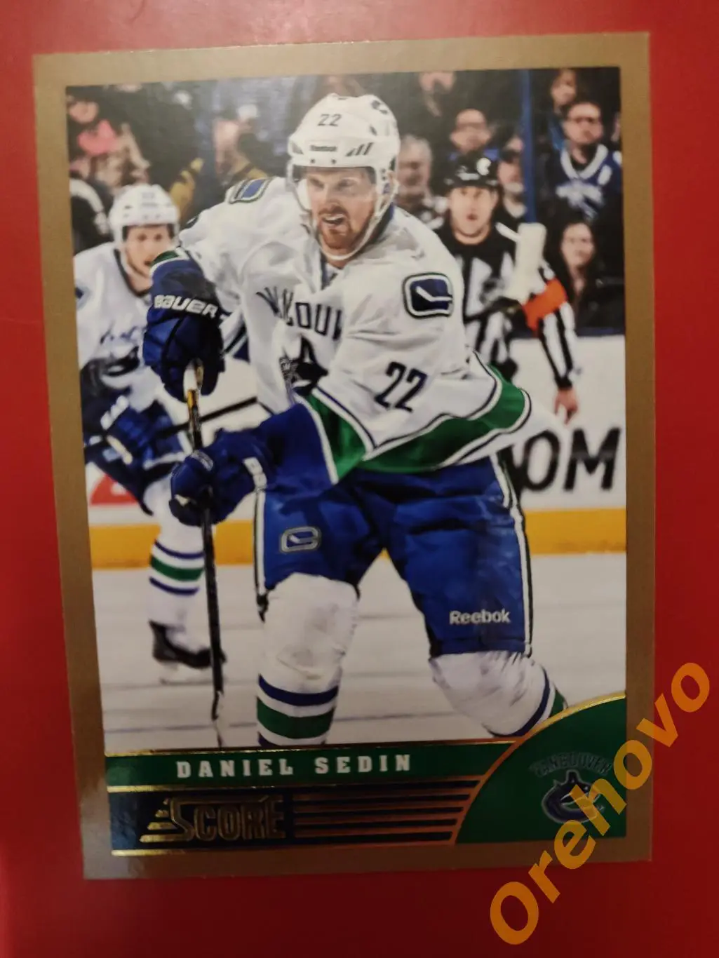 DANIEL SEDIN No 495 Ванкувер panini score gold