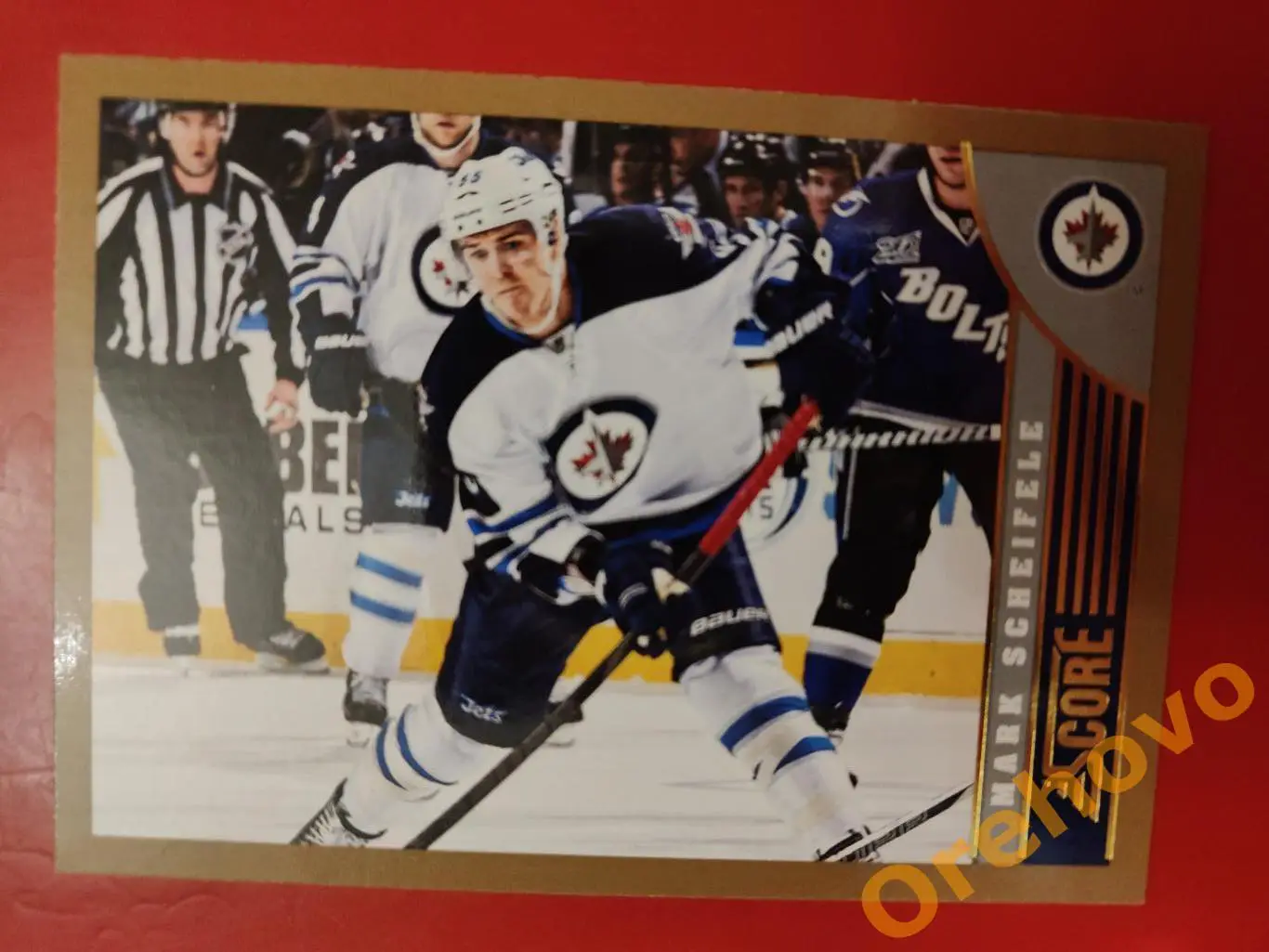 MARK SCHEIFELE No 540 Виннипег gold Score Panini