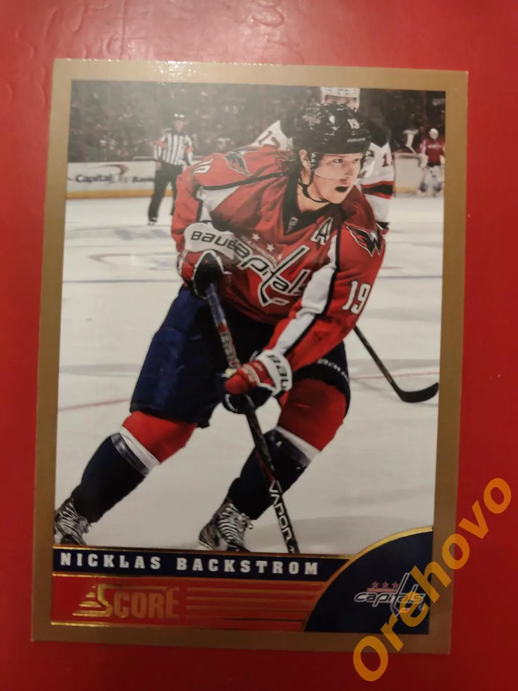 NICKLAS BACKSTROM No 517 Вашингтон panini score gold