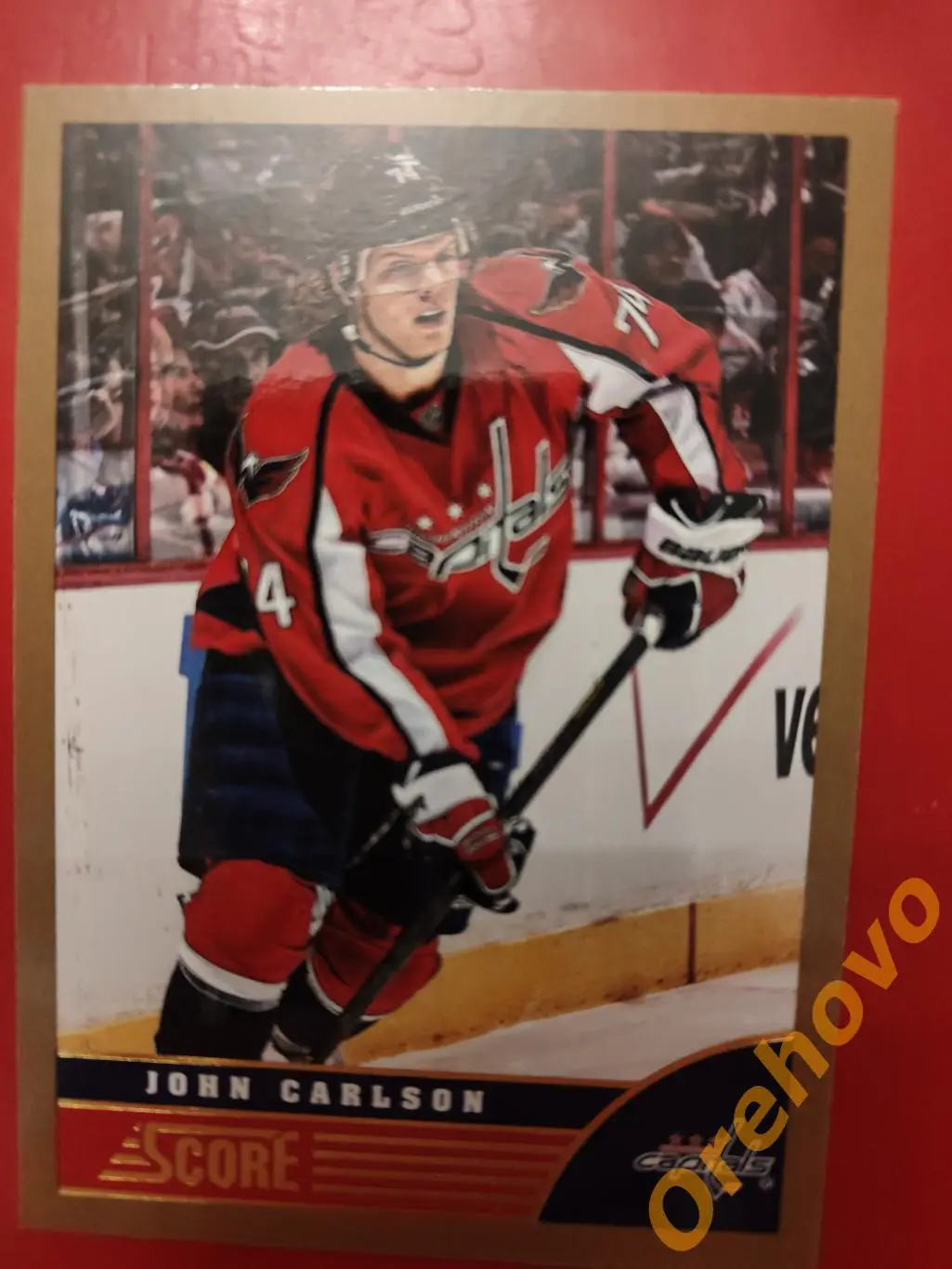 JOHN CARLSON No 519 Вашингтон panini score gold