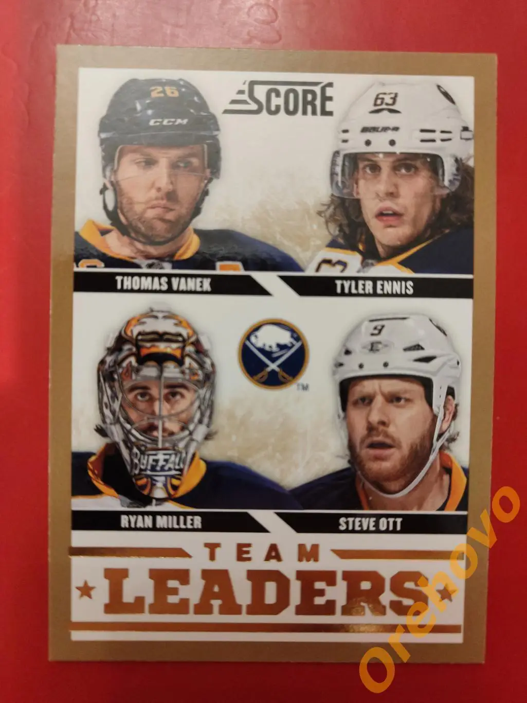 VANEK/ ENNIS/ OTT/ MILLER No 553 Баффало 2013-14 panini score gold