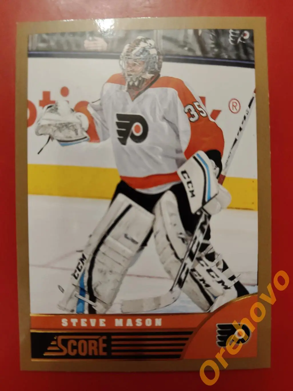 STEVE MASON вратарь No 378 Филадельфия gold 2013-14 Score Panini