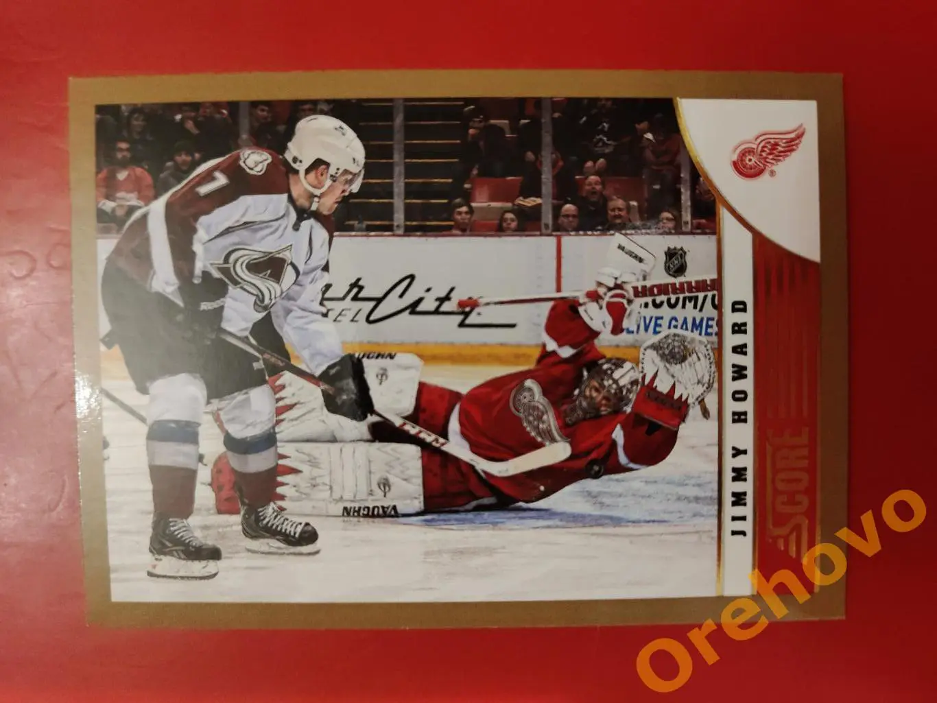 JIMMY HOWARD вратарь No 165 Детройт gold 2013-14 Score Panini