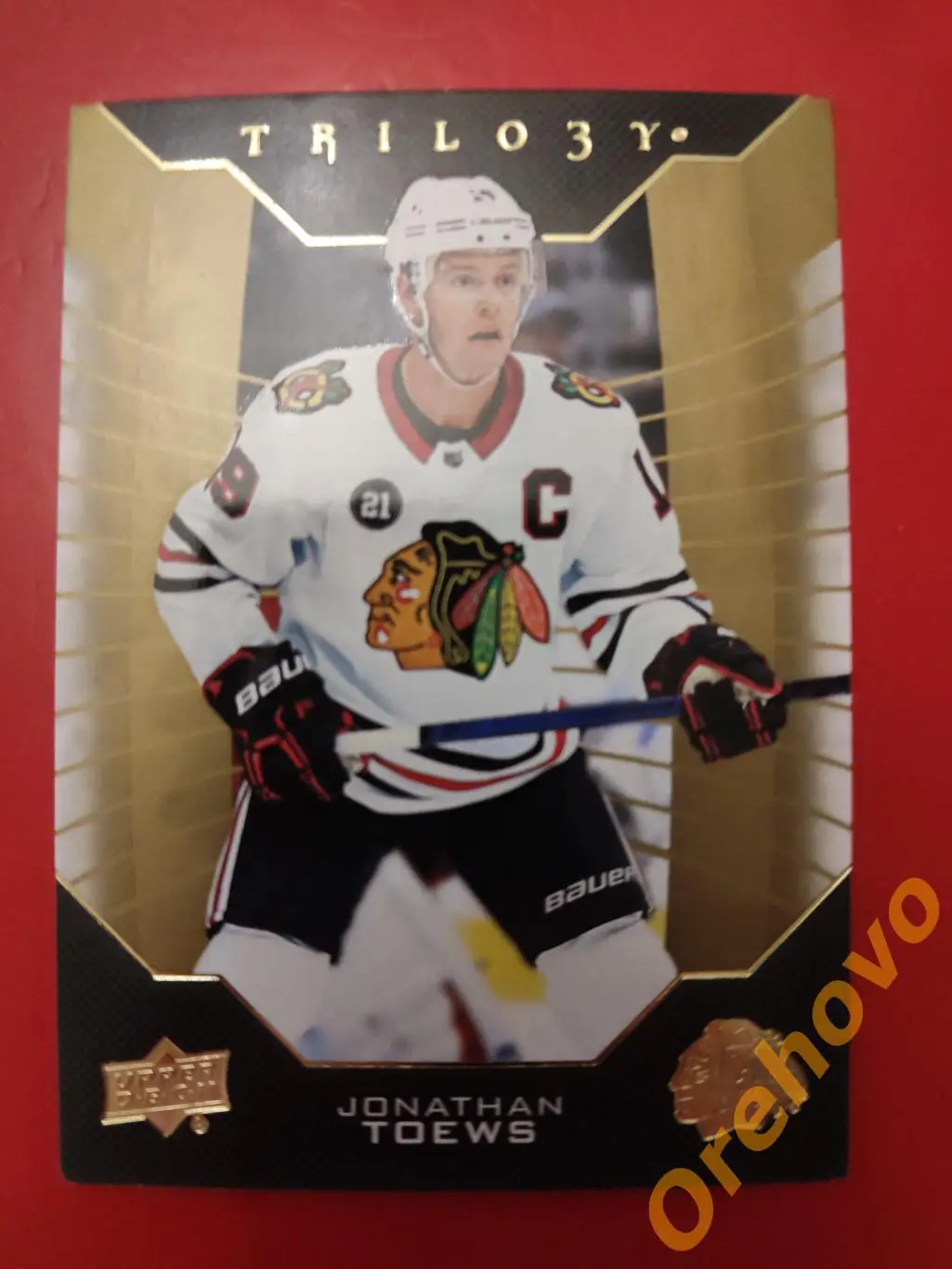 JONATHAN TOEWS No 34 Чикаго 2019-20 upper deck