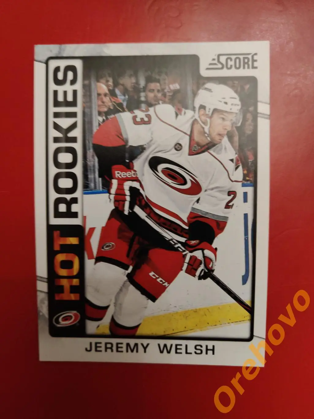 JEREMY WELSH новичок No 539 Каролина 2012-13 panini