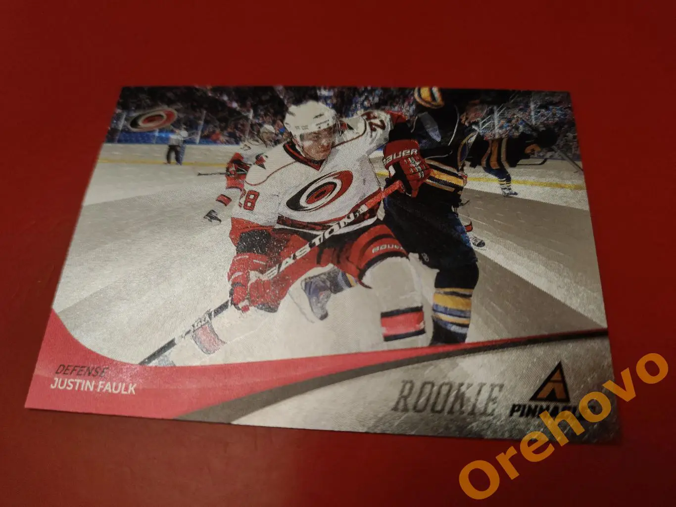 JUSTIN FAULK DEFENSE новичок No 268 Каролина 2011 panini