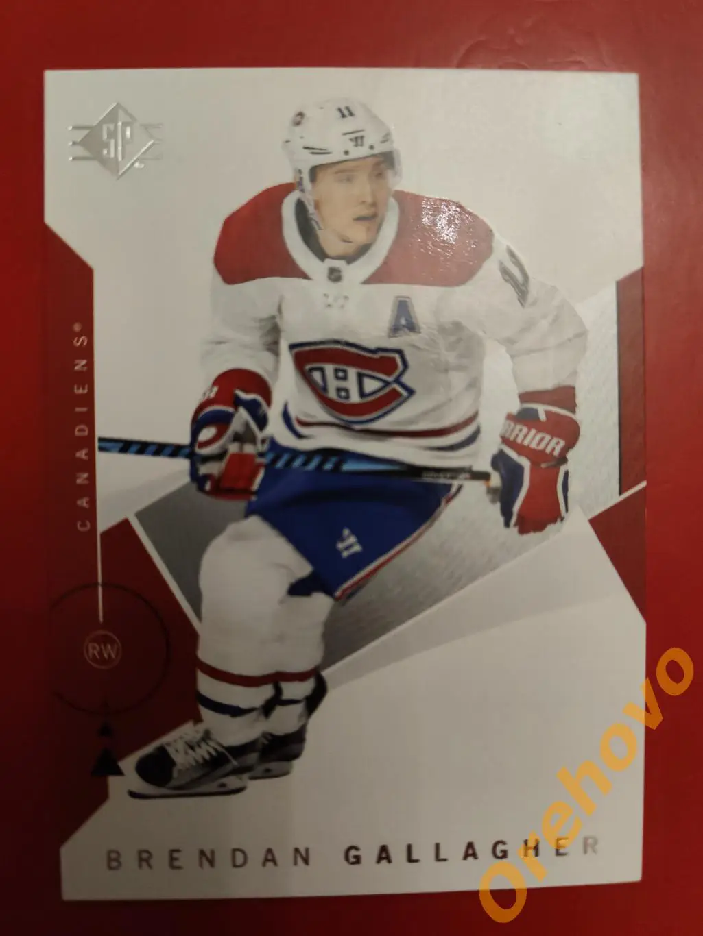 BRENDAN GALLAGHER No 33 Монреаль 2018-19 upper deck