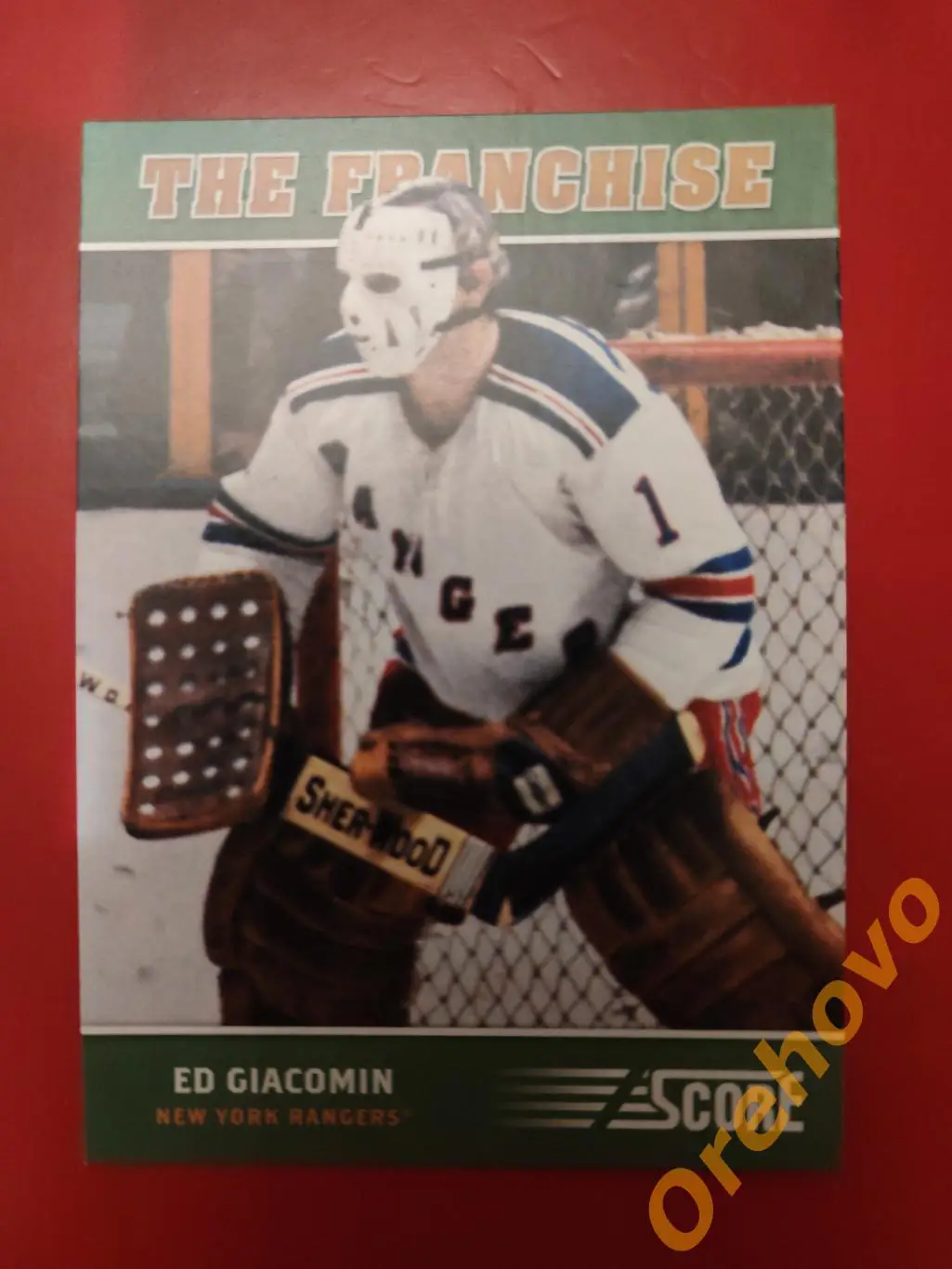 ED GIACOMIN вратарь № OS5 Рейнджерс 2012-13 panini