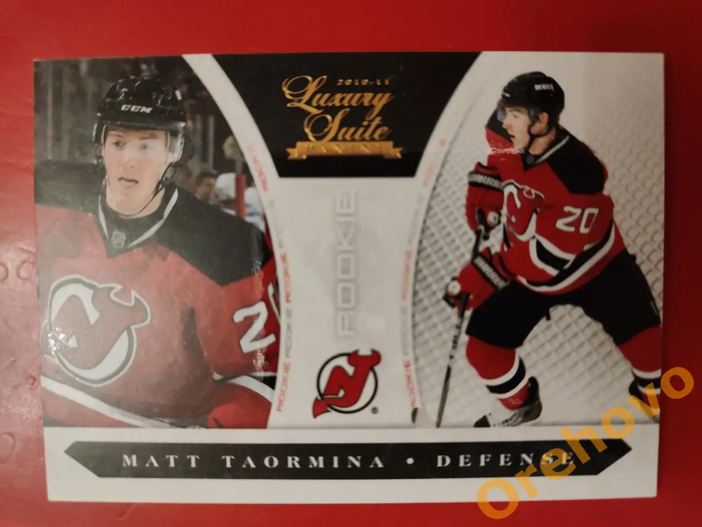 MATT TAORMINA Нью-Джерси № 207 новичок 2010-11 Luxury panini 827/899